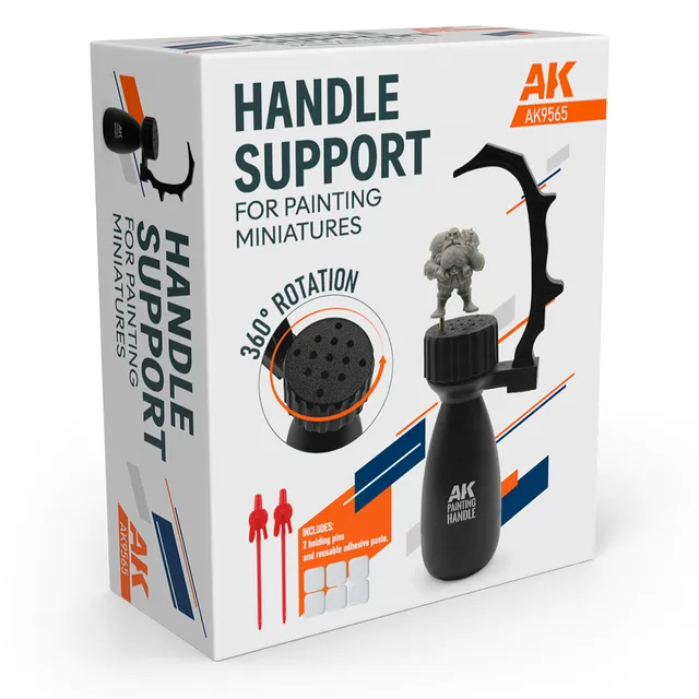 ak-interactive-supporto-con-manico-per-dipingere-miniature-attrezzo-da-modellism image 1