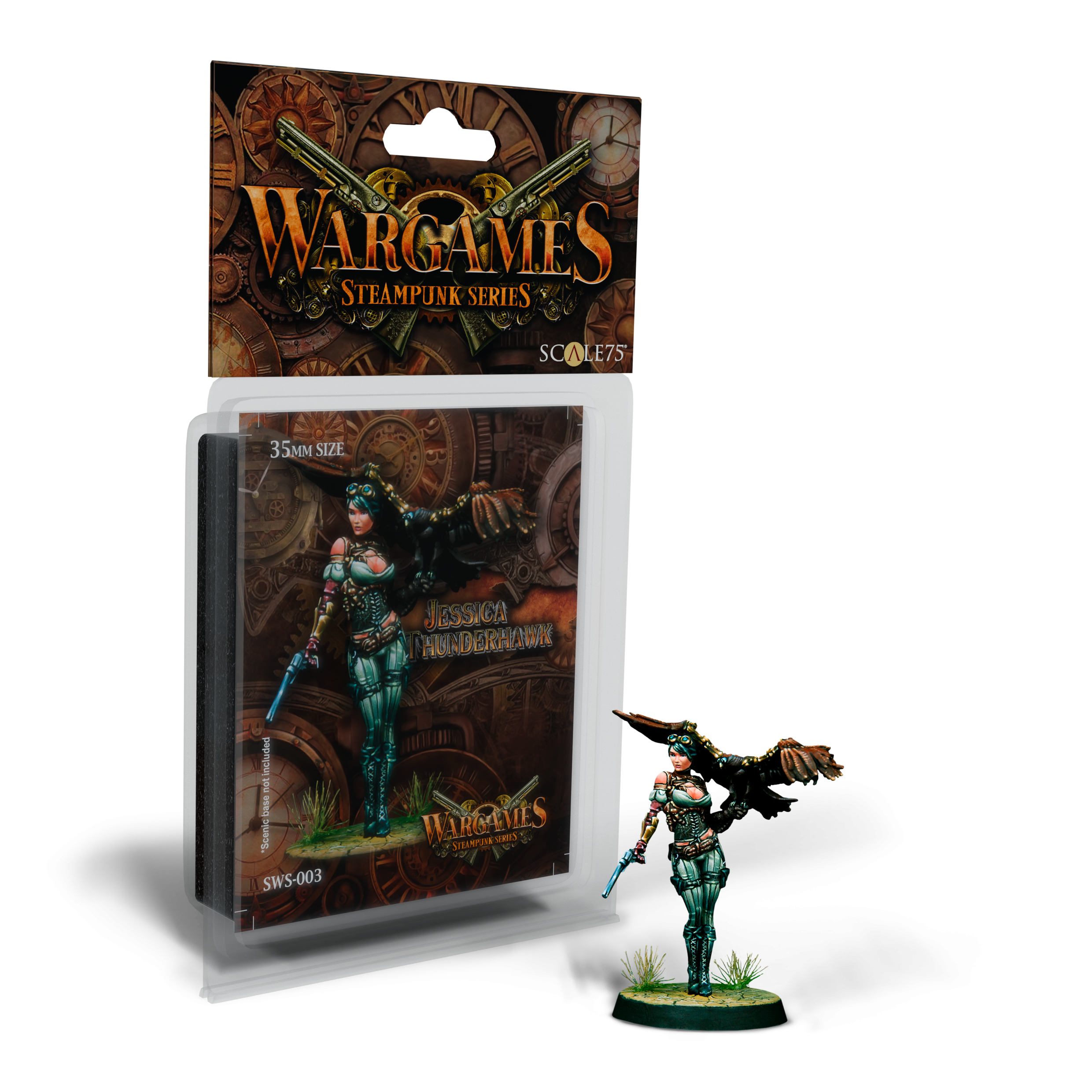 scale75-jessica-thunderhawk-miniatura-35mm-in-metallo-bianco-da-assemblare-e-dip image 1
