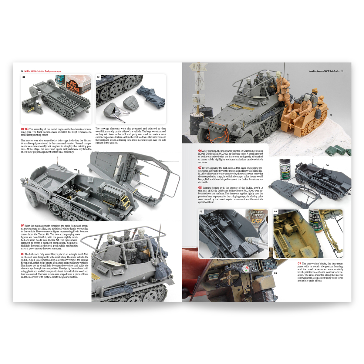 ak-interactive-modeling-ww2-german-half-tracks-guida-modellismo-serie-learning image 6