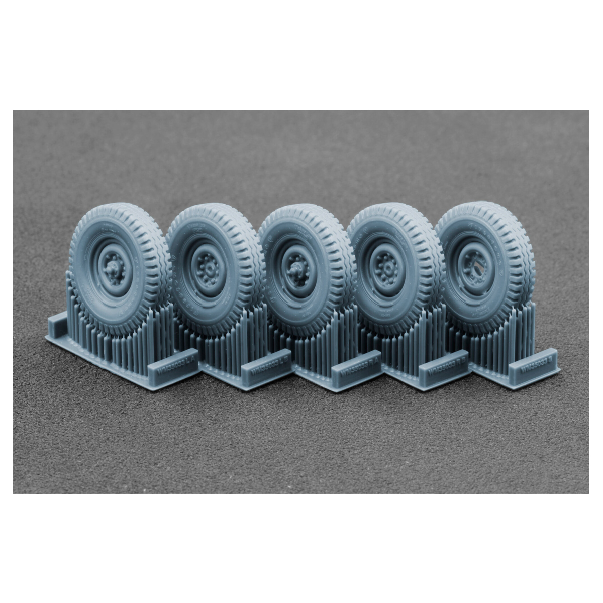 ak-interactive-fj43-pickup-ordinary-wheel-set-1-35-set-ruote-per-kit-di-modellis image 2