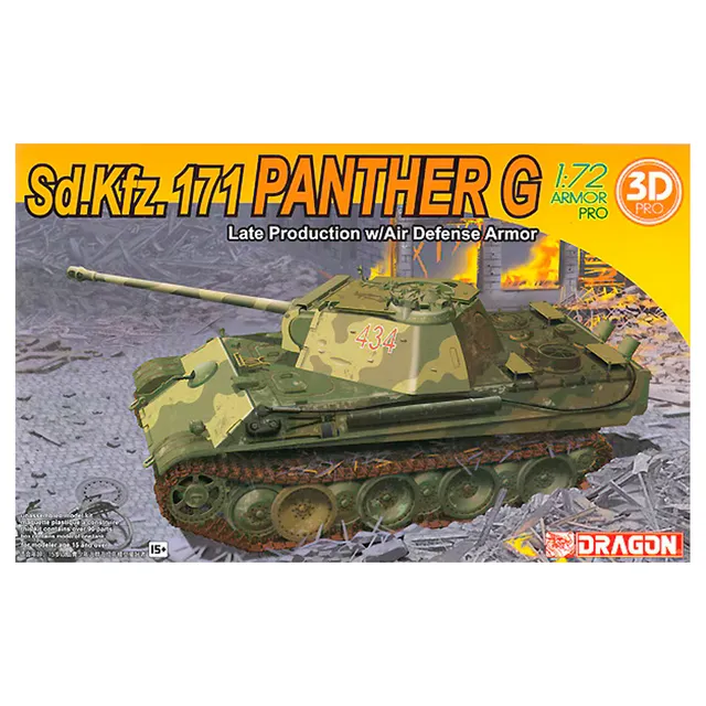 ak-interactive-sd-kfz-171-panther-g-late-production-1-72-kit-modellismo-da-costr image 1