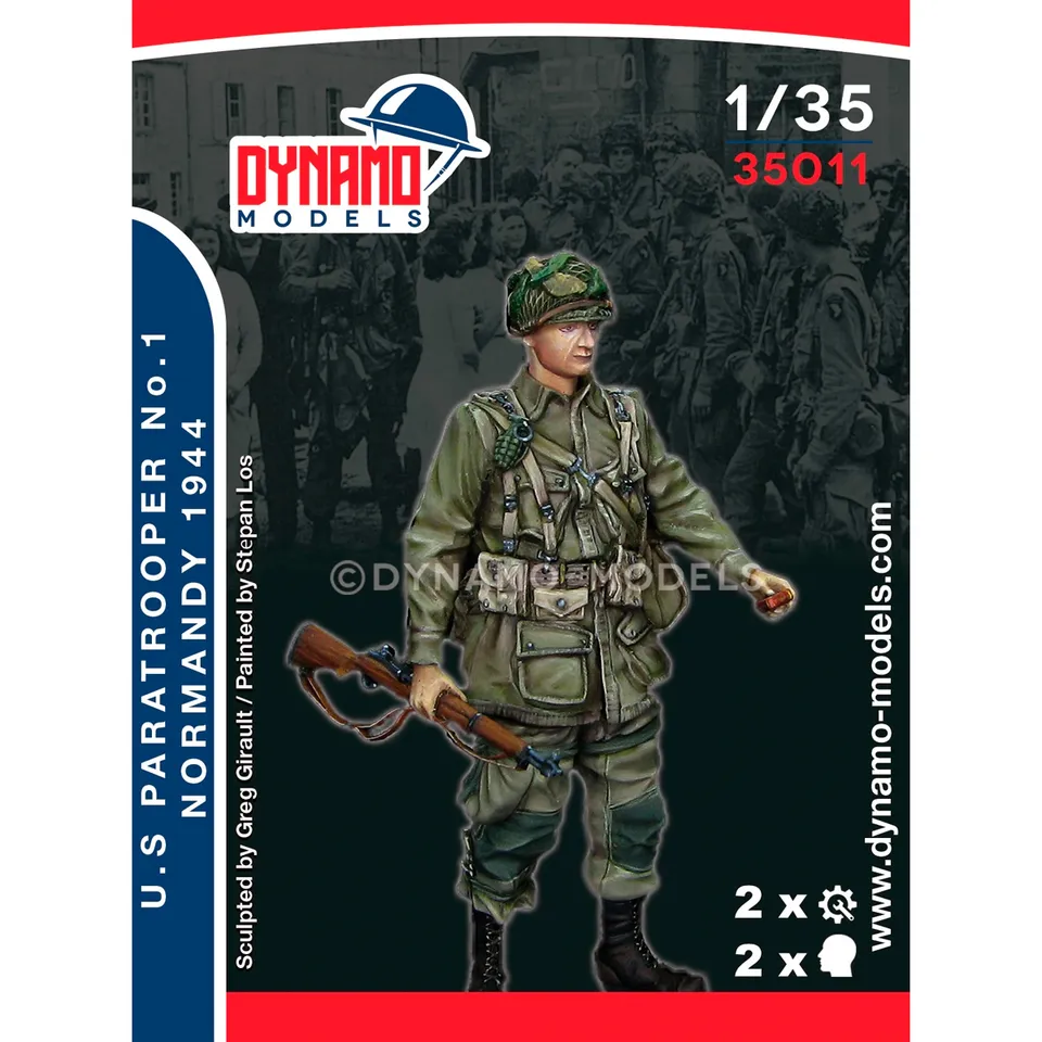 ak-interactive-1-35-u-s-paratrooper-no-1-normandy-1944 image 1