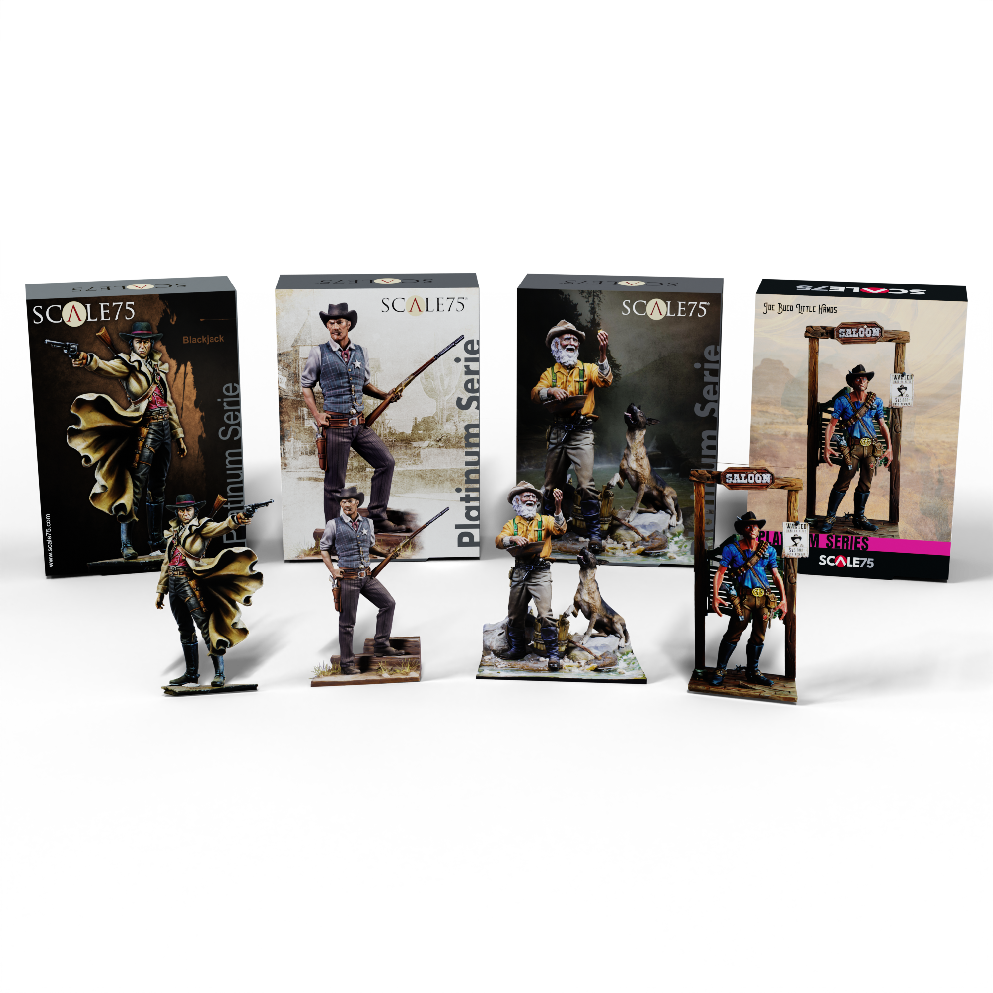 scale75-pack-wild-wild-west-set-4-miniature-warfront image 1