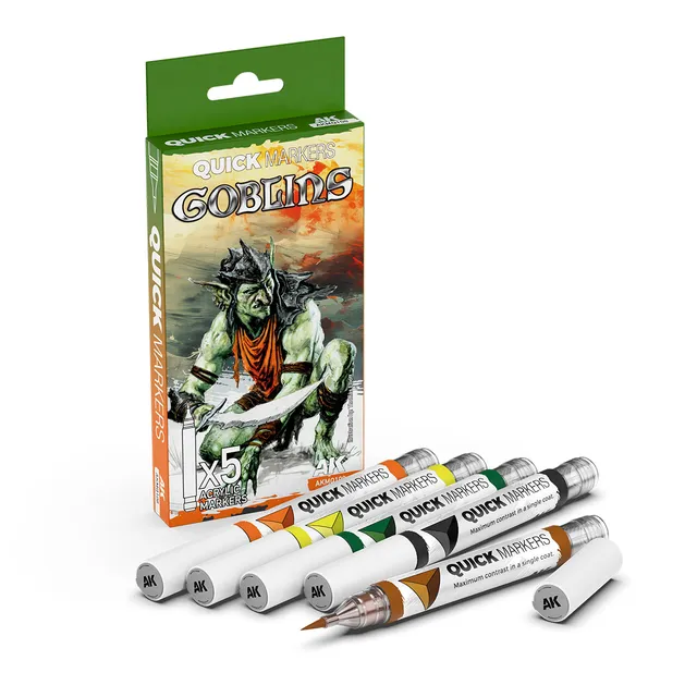 ak-interactive-duendes-quick-marker-set-pennarelli-modellismo-2 image 1