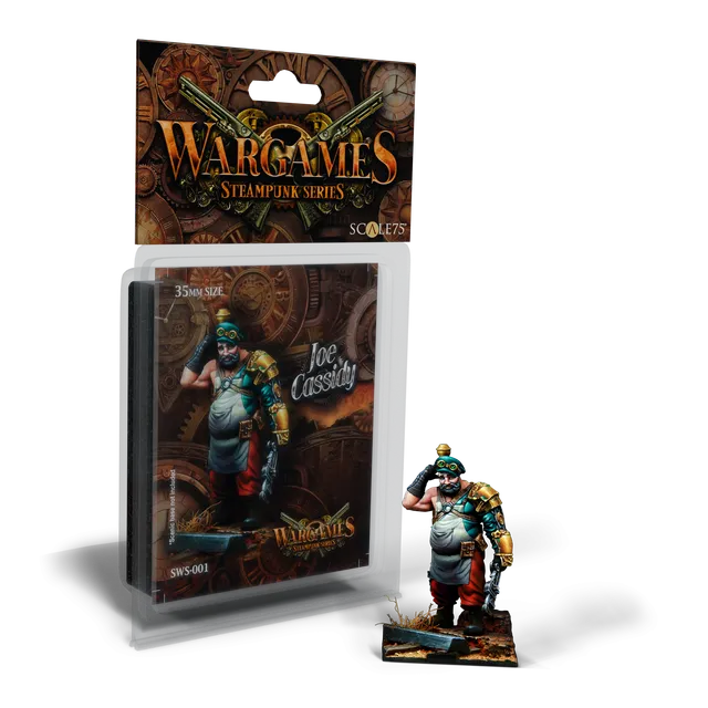 scale75-joe-cassidy-35-mm-miniatura-metallo-bianco-steampunk image 1