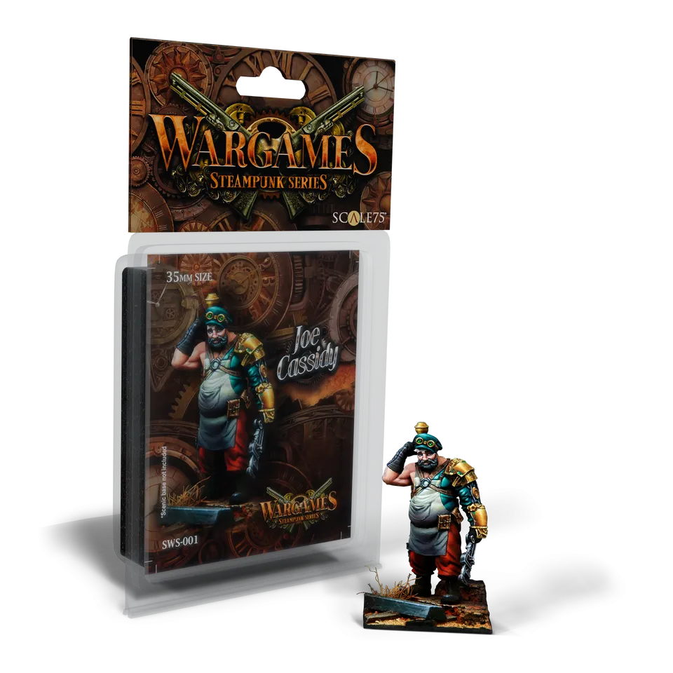 scale75-joe-cassidy-35-mm-miniatura-metallo-bianco-steampunk image 1
