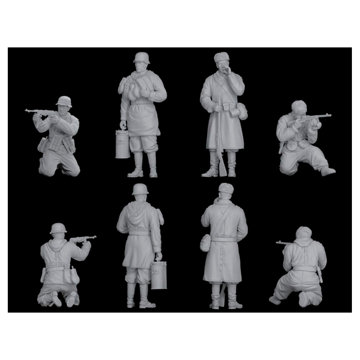 ak-interactive-1-35-battle-of-kharkov-1943-set-modellismo-da-costruire-e-dipinge image 2