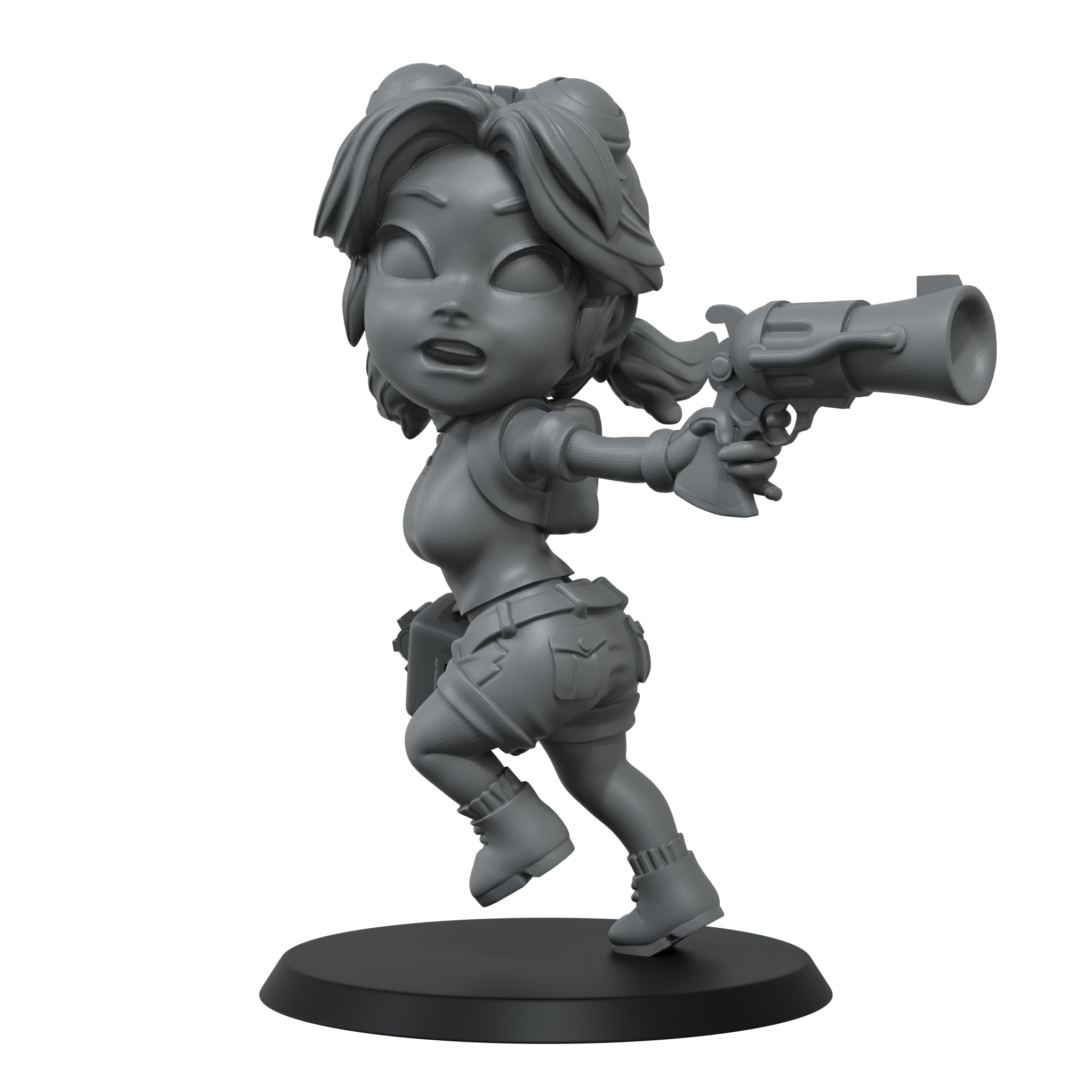 scale75-jenna-jungle-the-smog-riders-miniatura-chibi-35mm-resina-da-dipingere image 2