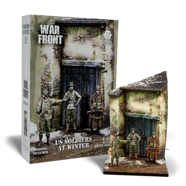scale75-warfront-us-soldiers-at-winter-miniatura-resina-1-35-da-montare image 1