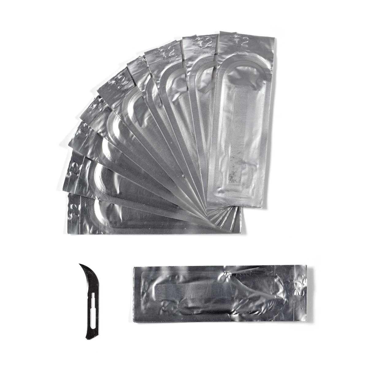 ak-interactive-lame-curve-concave-per-ak9545-10-pezzi-di-ricambio image 2