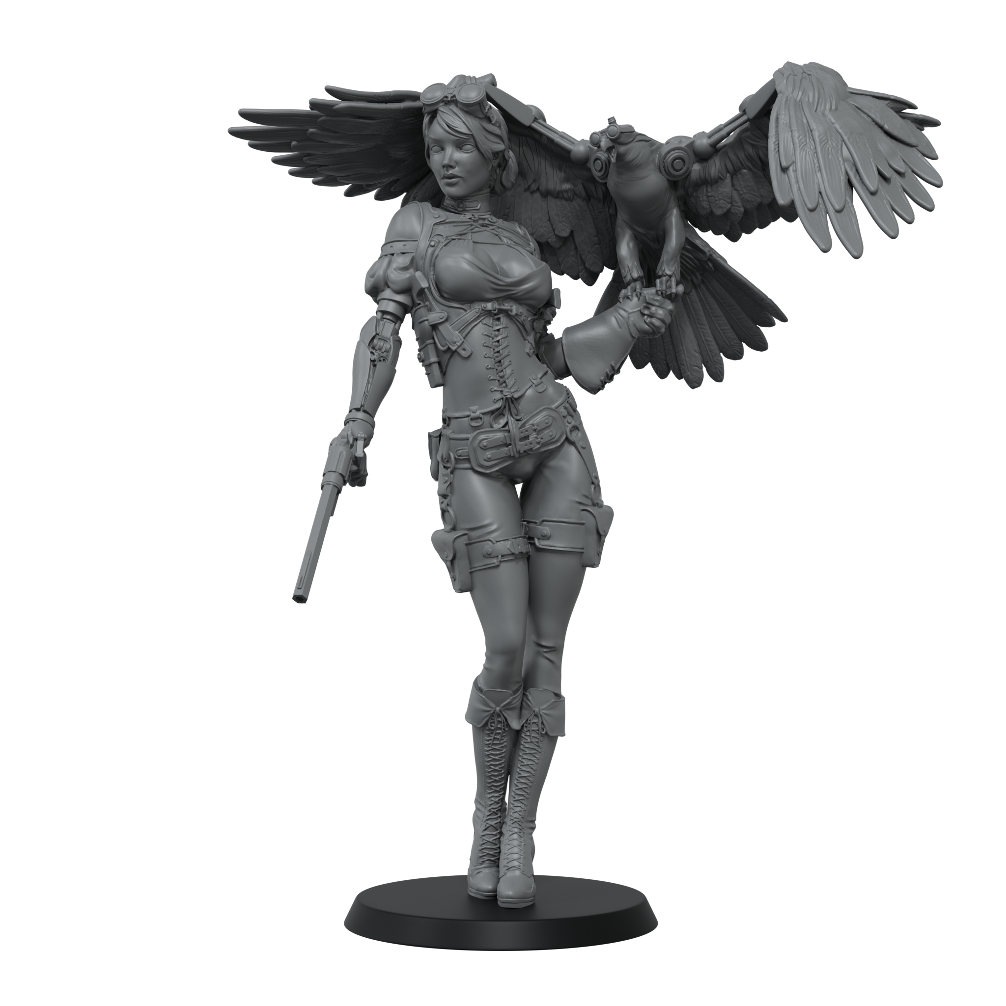 scale75-jessica-thunderhawk-miniatura-35mm-in-metallo-bianco-da-assemblare-e-dip image 3