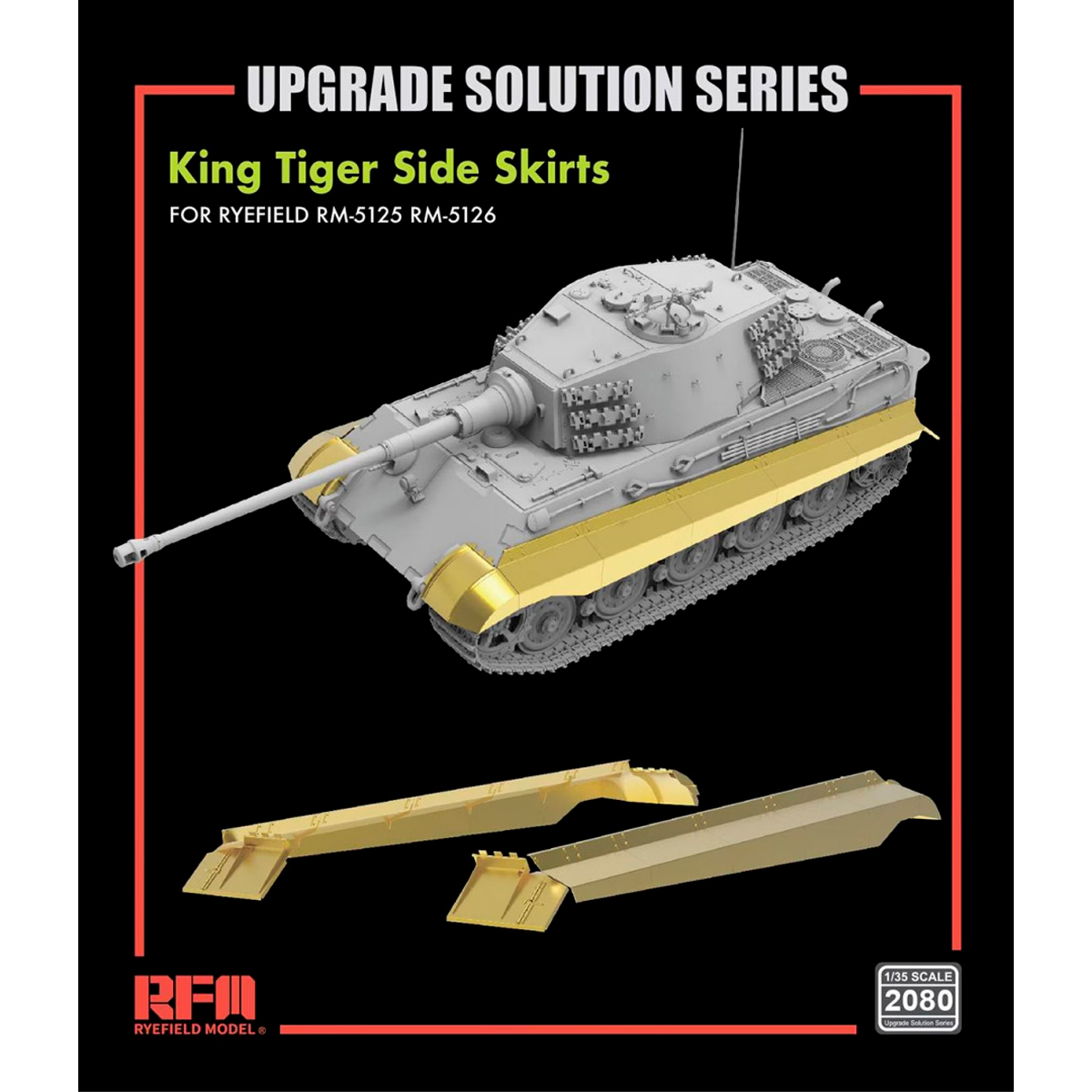ak-interactive-upgrade-solution-set-per-king-tiger-side-skirts-5125-5126-1-35 image 1