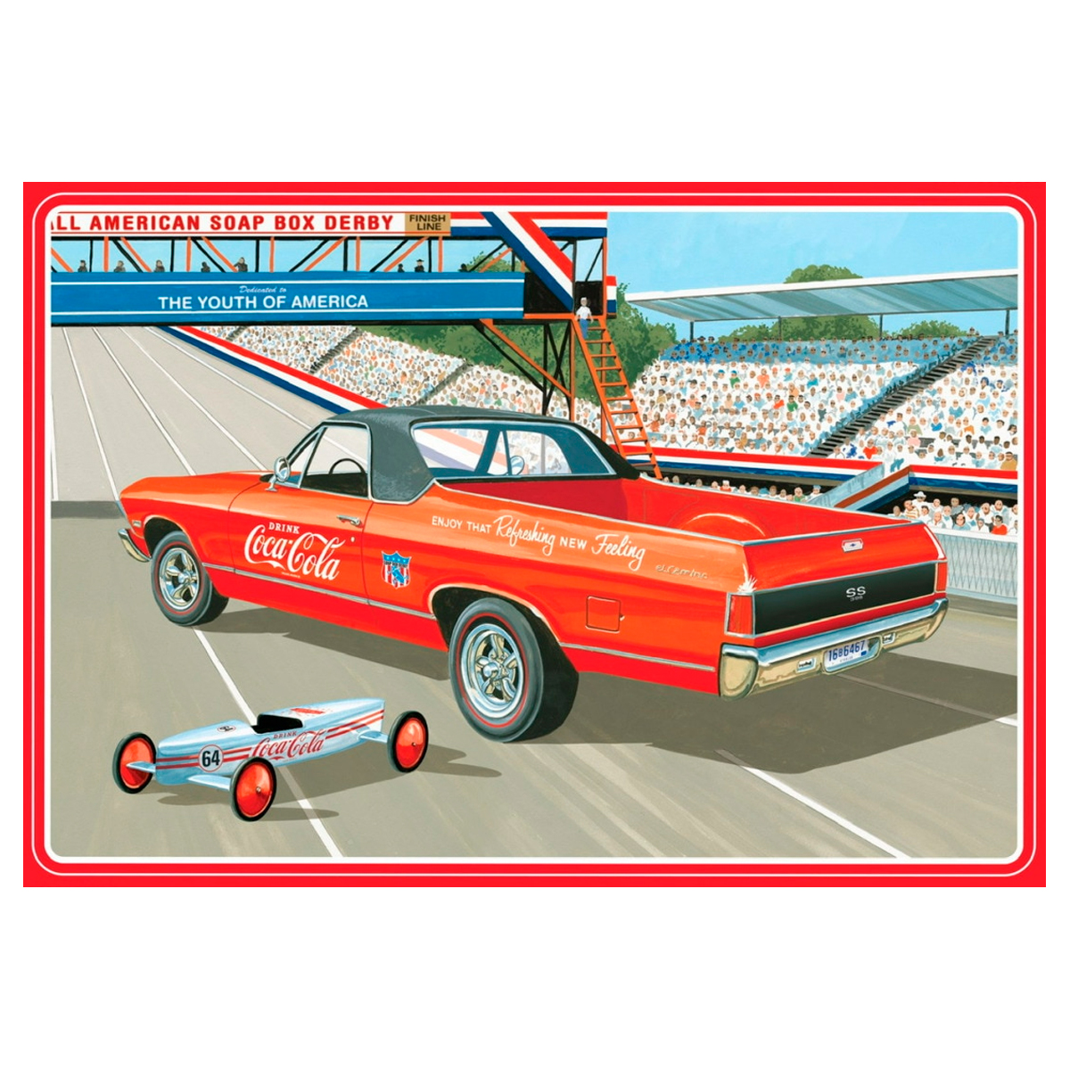 ak-interactive-1-25-1968-chevy-el-camino-ss-coca-cola-kit-modellismo-auto-da-cos image 1