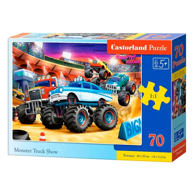 ak-interactive-puzzle-70-pc-puzzels-monster-truck-show image 1
