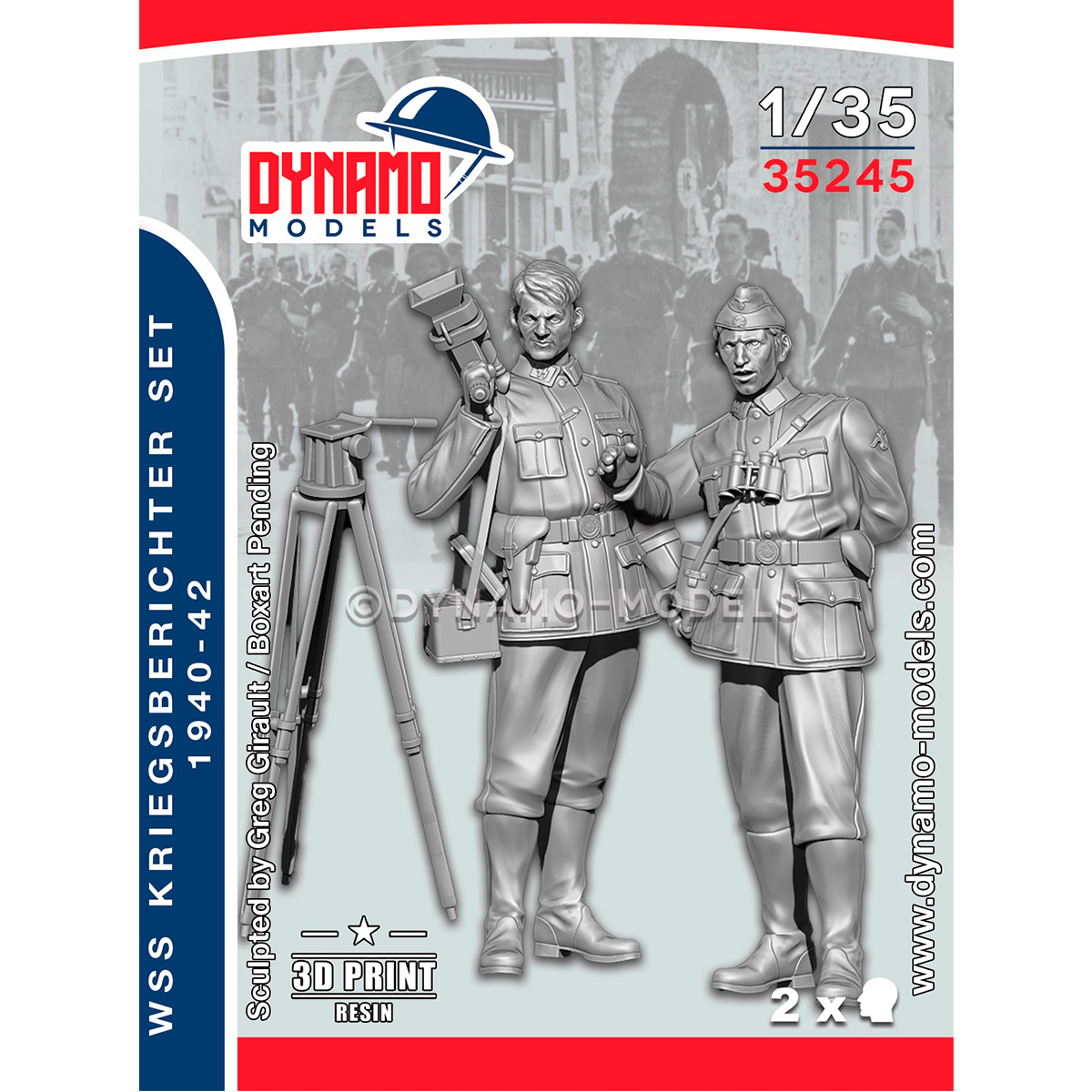 ak-interactive-1-35-german-wss-kriegsberichter-set image 1
