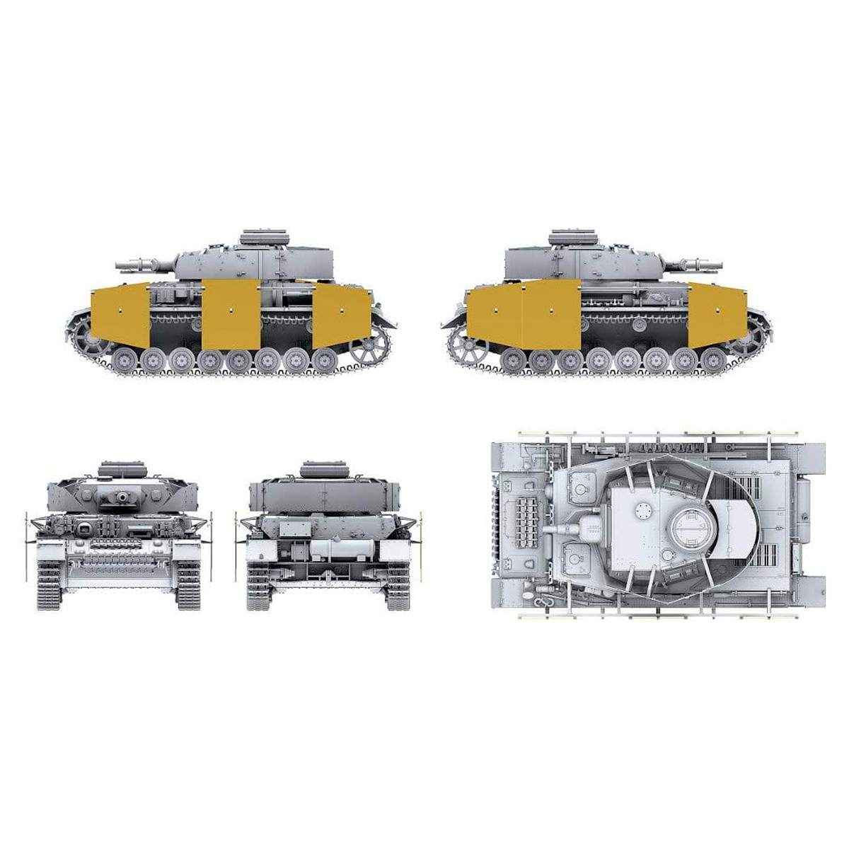 ak-interactive-1-35-pz-kpfw-iv-ausf-f1-vorpanzer-sch-rzen-3-in-1-kit-carro-armat image 2