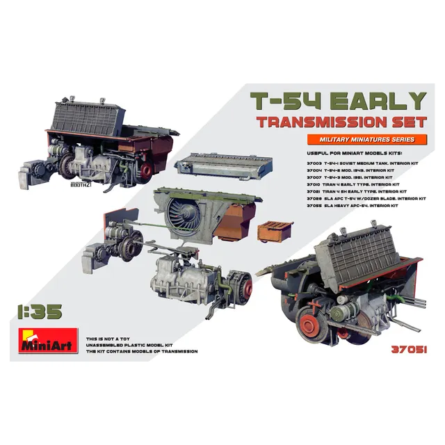 ak-interactive-1-35-t-54-early-transmission-set-set-di-dettaglio-per-modellismo image 1