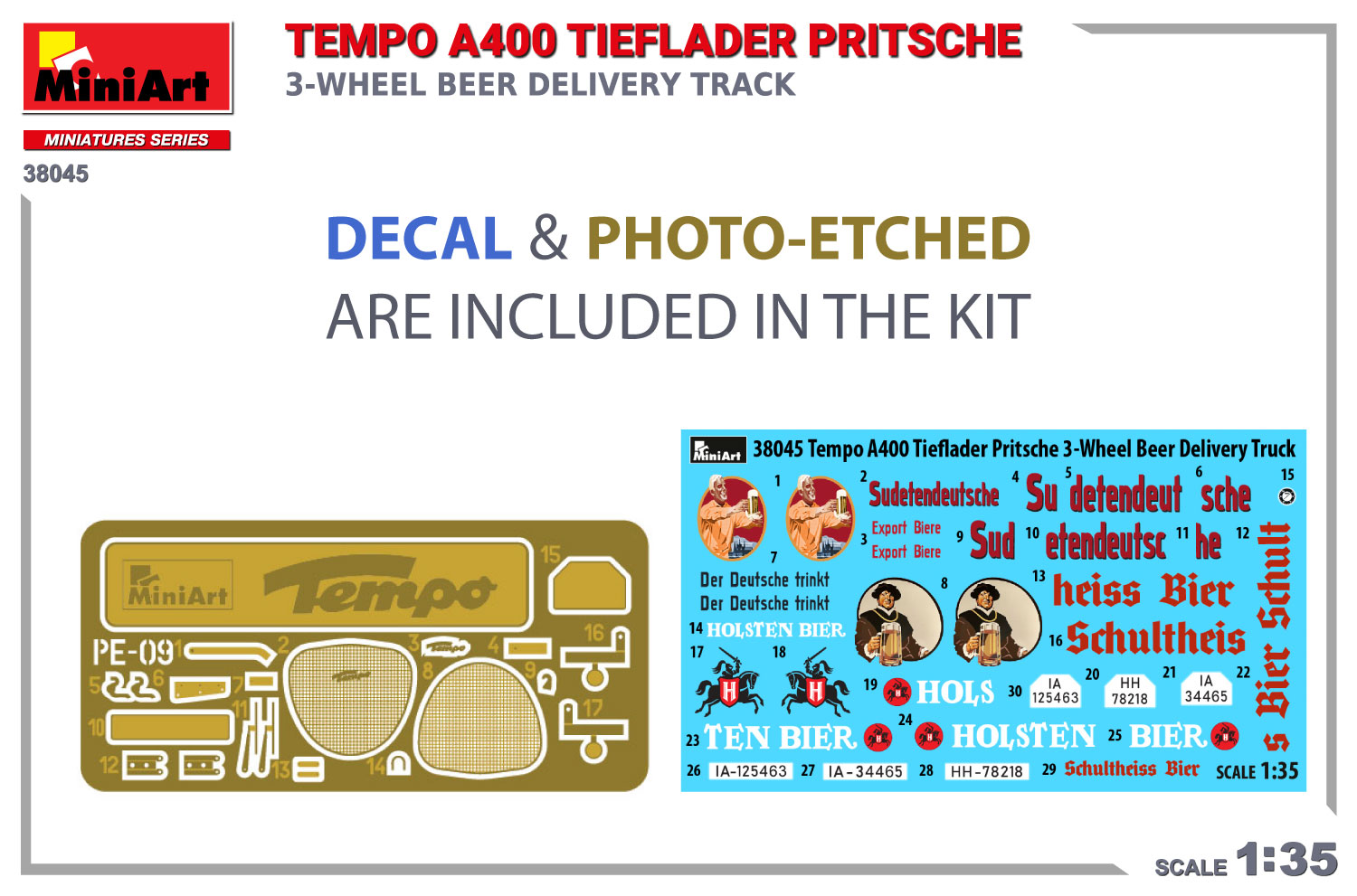 ak-interactive-1-35-tempo-a400-tieflader-pritsche-3-wheel-beer-delivery-truck-ki image 2