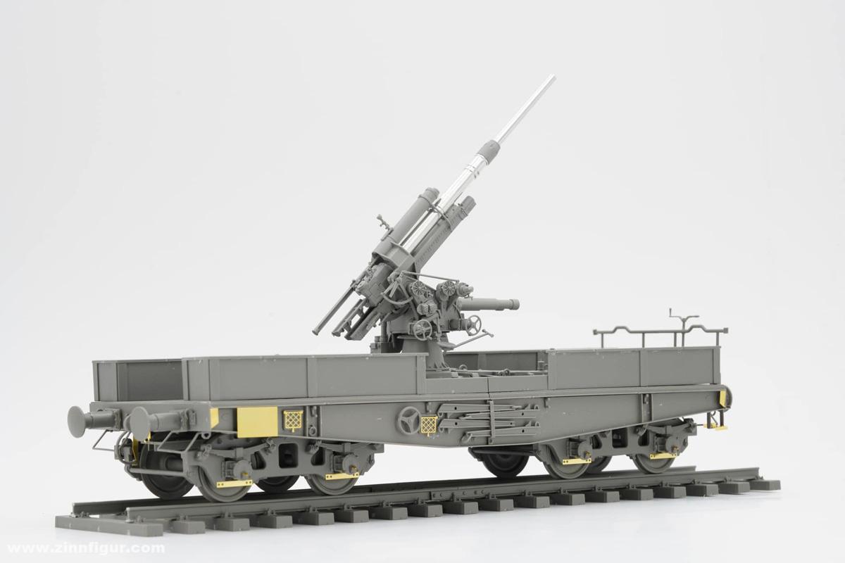 ak-interactive-1-35-german-88mm-gun-flak-36-w-ssys-wagon-kit-modellismo image 3