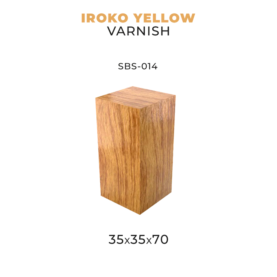 scale75-iroko-yellow-varnish-base-in-legno-jatoba-35x35x70-mm image 1