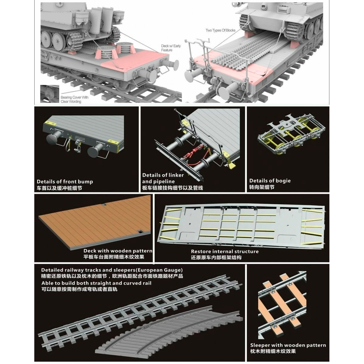 ak-interactive-german-80t-type-ssyms-flatcar-schwerer-platformwagen-with-early-f image 3