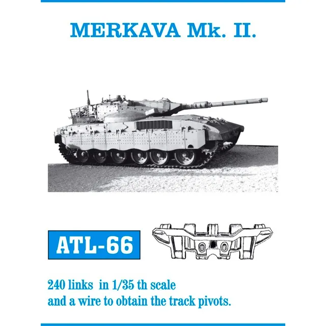 ak-interactive-1-35-metal-tracks-merkava-mk-ii-cingoli-metallici-per-modellismo image 1