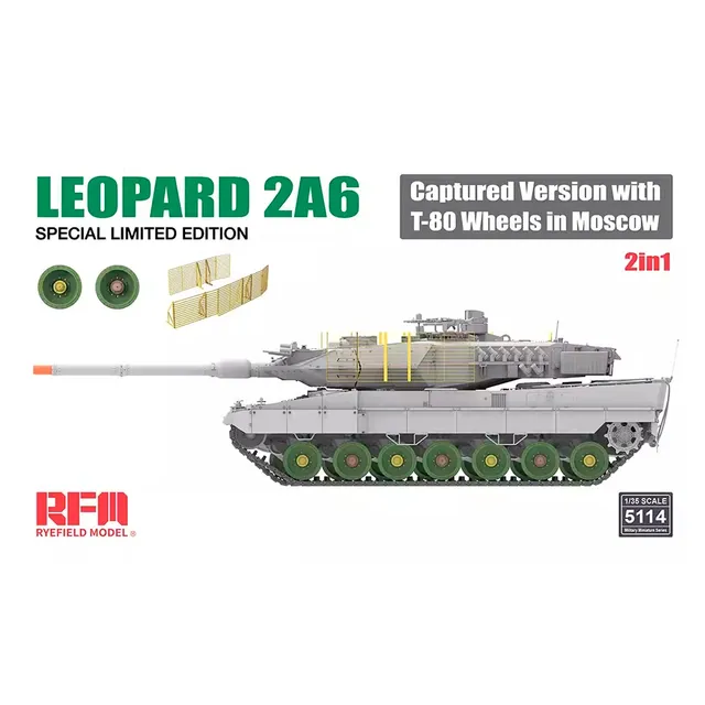 ak-interactive-1-35-leopard-2a6-captured-version-with-t-80-wheels-kit-modello-ca image 1