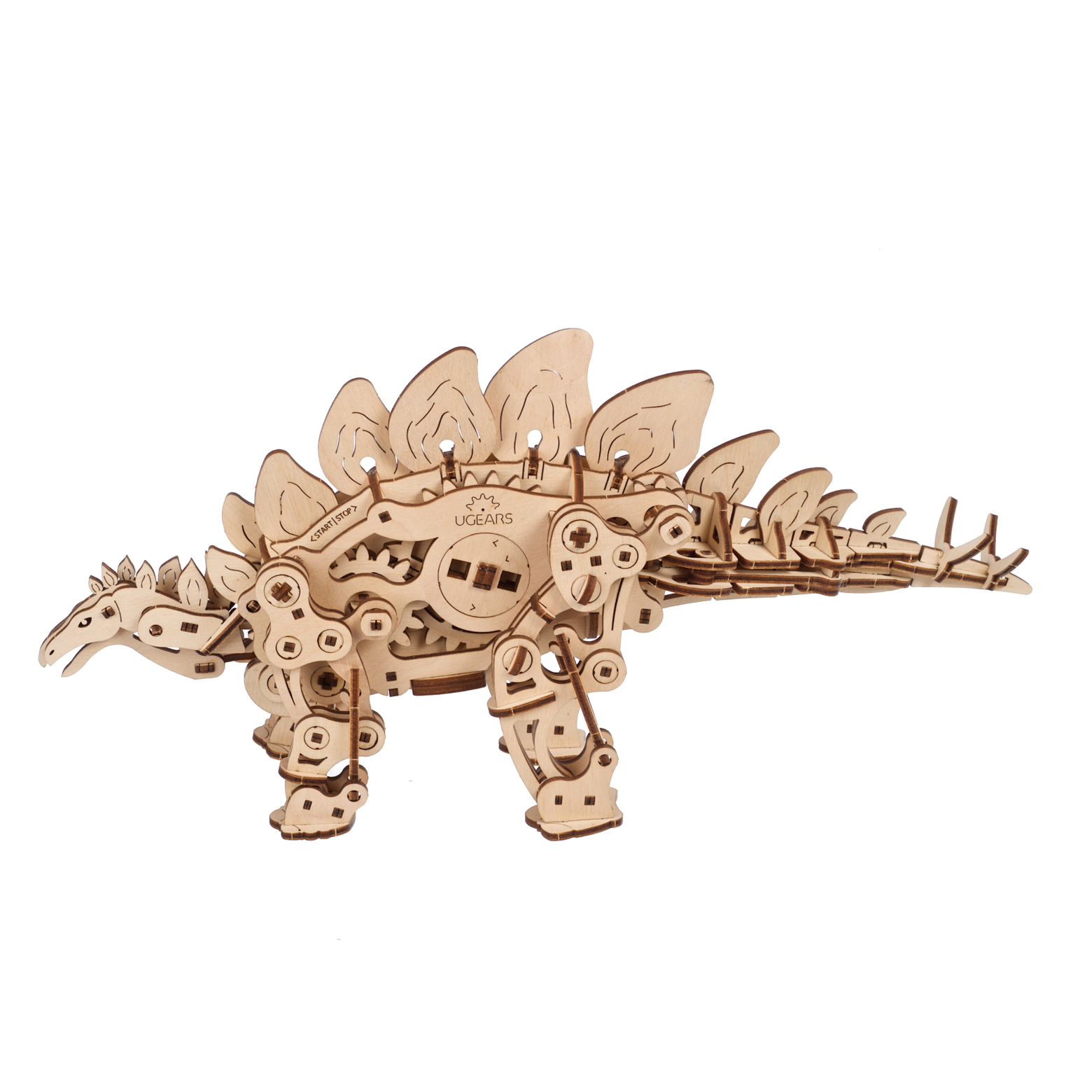 ugears-stegosaurus-dinosauro-meccanico-in-legno-da-costruire image 2