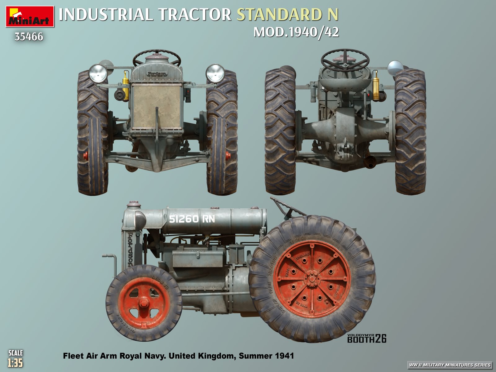 ak-interactive-1-35-standard-n-industrial-tractor-mod-1940-42-kit-modellismo image 4
