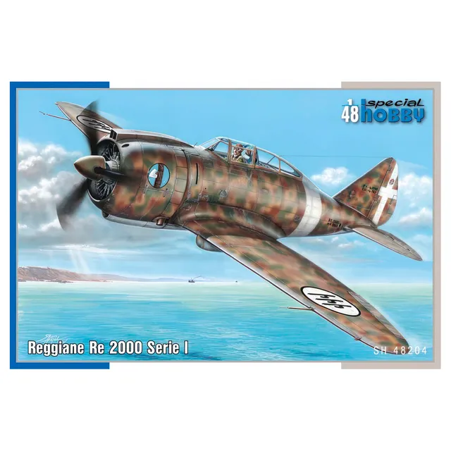 ak-interactive-reggiane-re-2000-i-serie-1-48-aereo-da-costruire-e-dipingere image 1