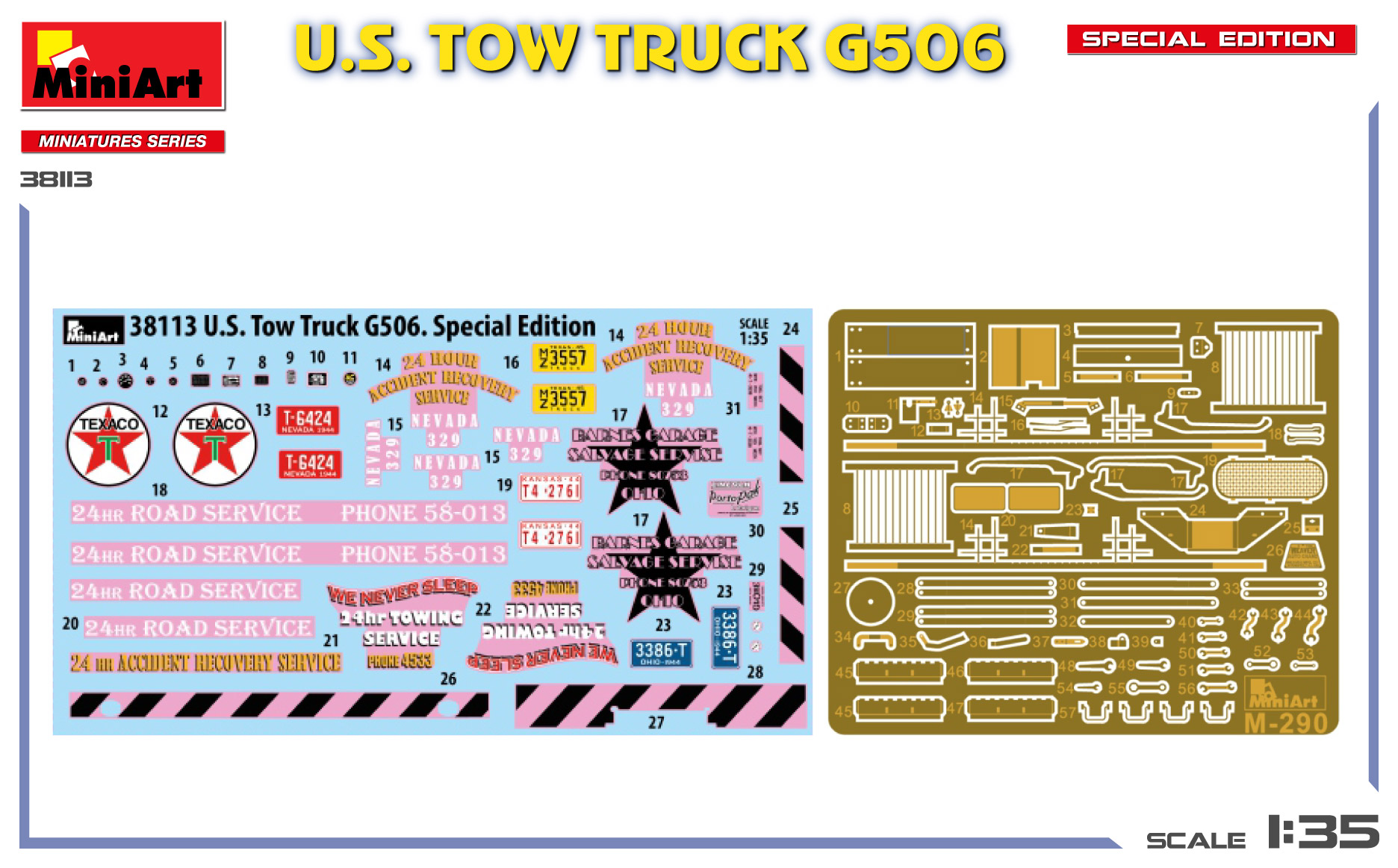 ak-interactive-1-35-u-s-tow-truck-g506-special-edition-kit-modellismo image 2