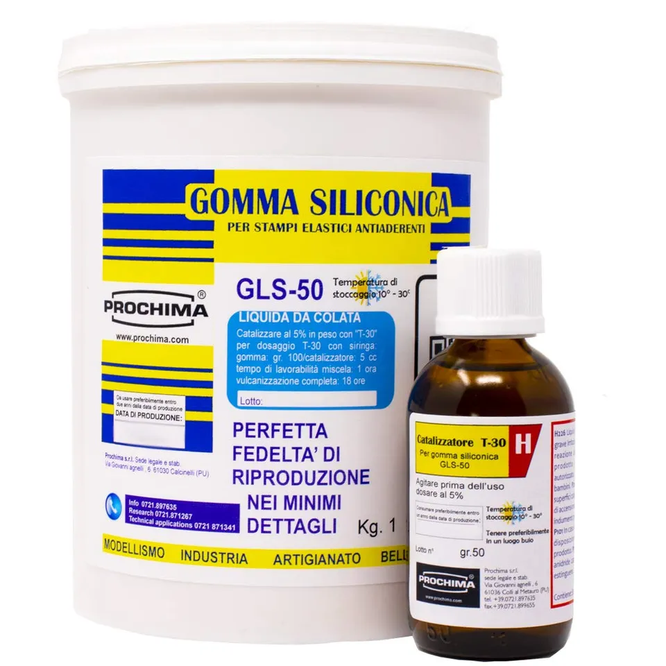 prochima-gls-50-gomma-siliconica-liquida-da-colata-1-kg image 1