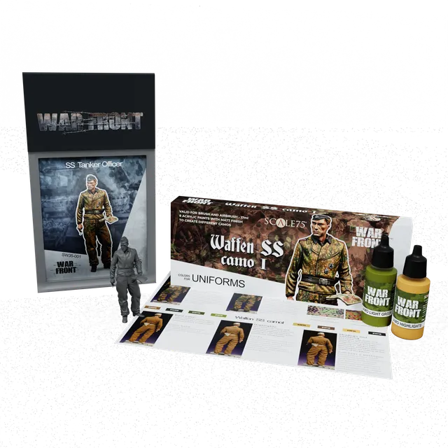 scale75-pack-waffen-ss-camo-i-ss-tanker-officer-miniatura image 1