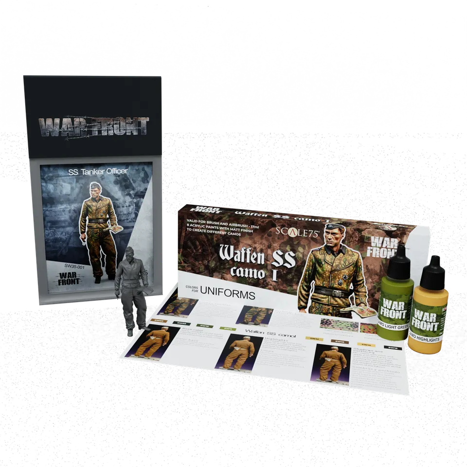 scale75-pack-waffen-ss-camo-i-ss-tanker-officer-miniatura image 1