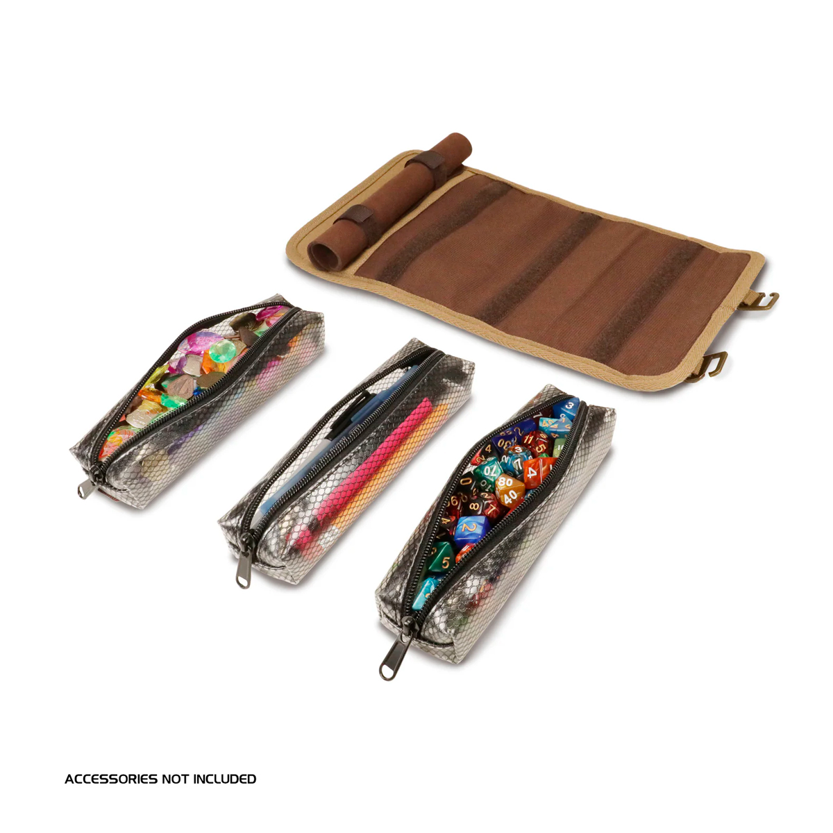 enhance-venture-canvas-dice-case-custodia-per-dadi-con-vassoio-e-3-pochette-rimo image 3