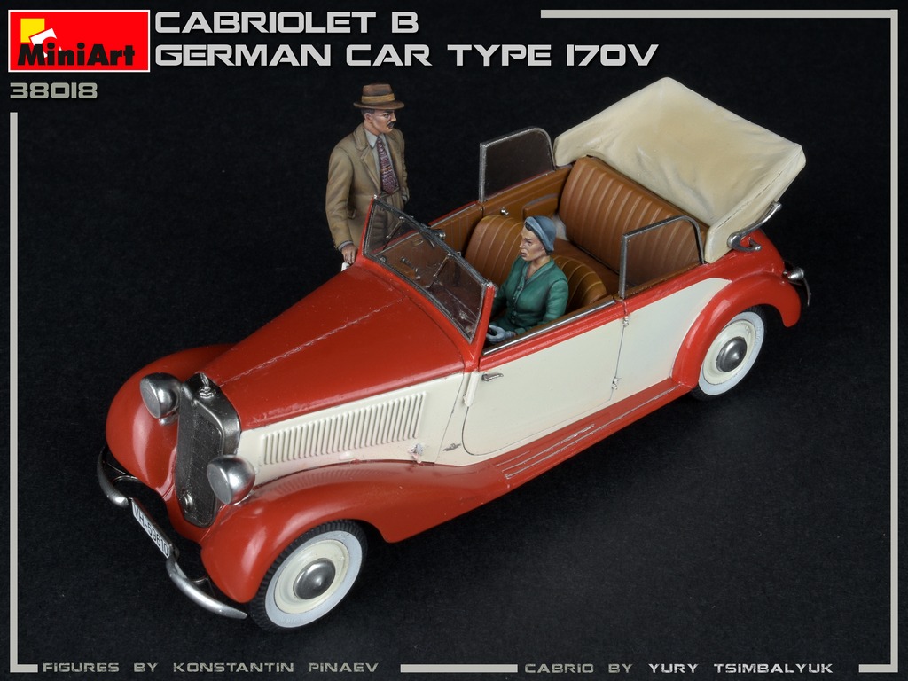 ak-interactive-1-35-cabriolet-b-german-car-type-170v-kit-modellismo-auto-tedesca image 3
