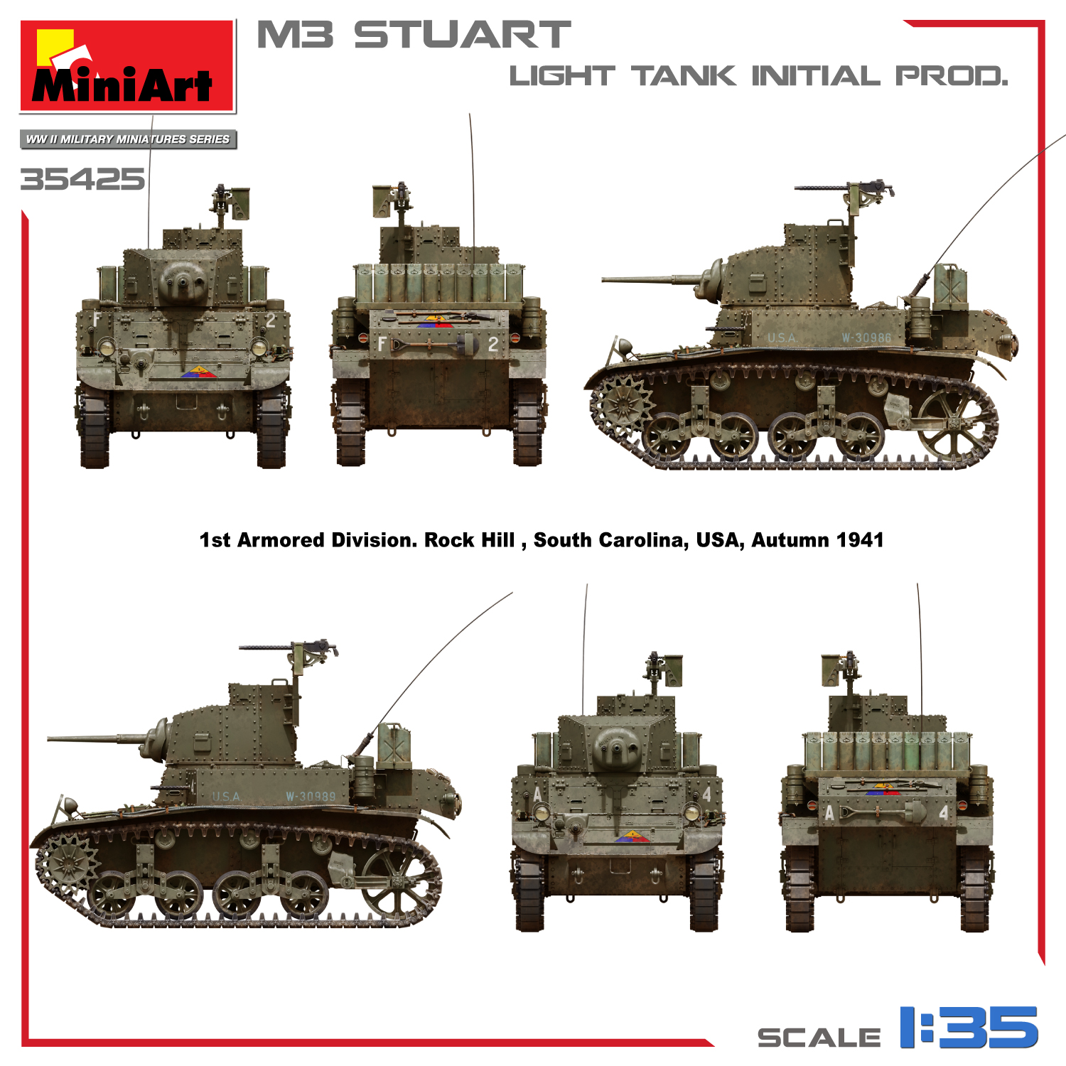 ak-interactive-1-35-m3-stuart-light-tank-initial-prod image 7
