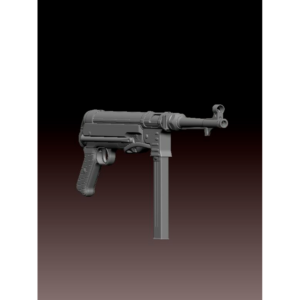 ak-interactive-1-35-german-weapon-mp40-with-folded-stock-5pz-kit-di-modellismo image 2