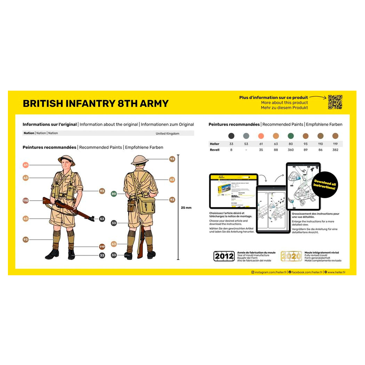 ak-interactive-1-72-fanteria-britannica-dell-8-armata-set-di-miniature image 2