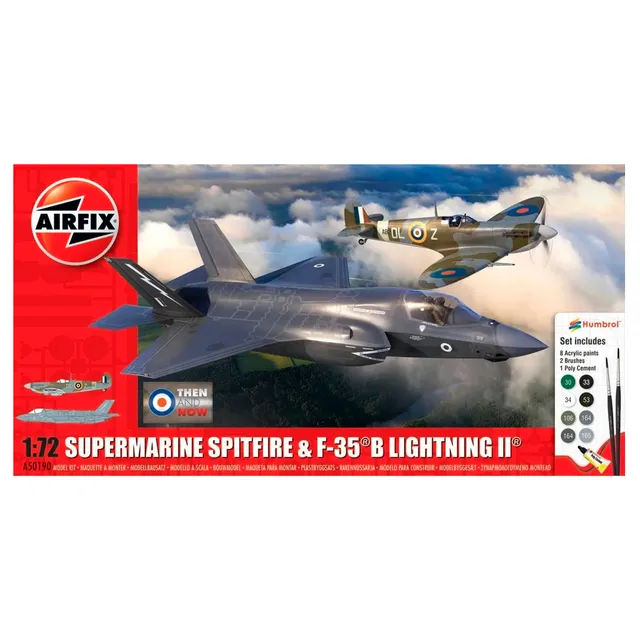 ak-interactive-supermarine-spitfire-f-35b-lightning-ii-kit-1-72 image 1