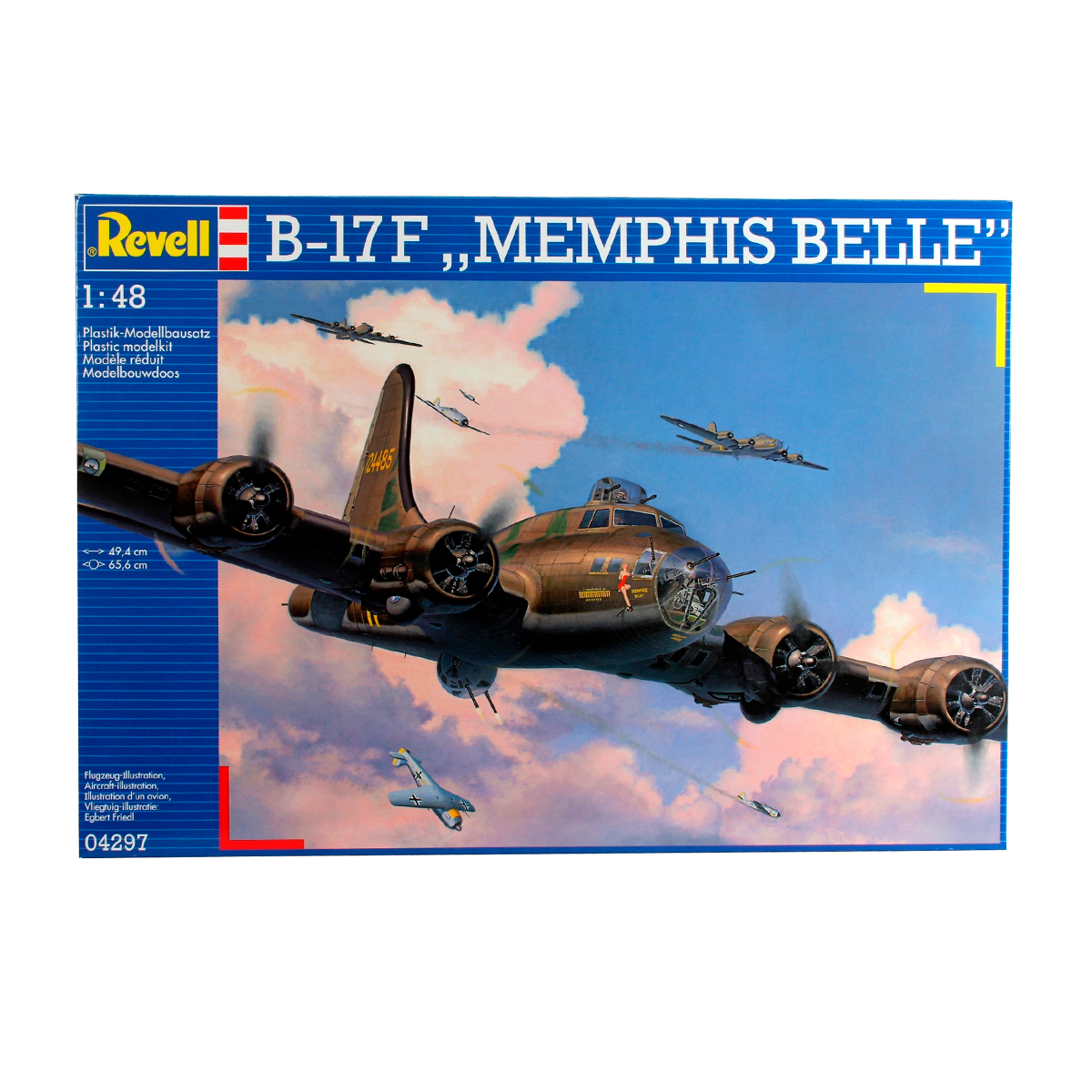 ak-interactive-b-17f-memphis-belle-1-48-bombardiere-usaf image 1
