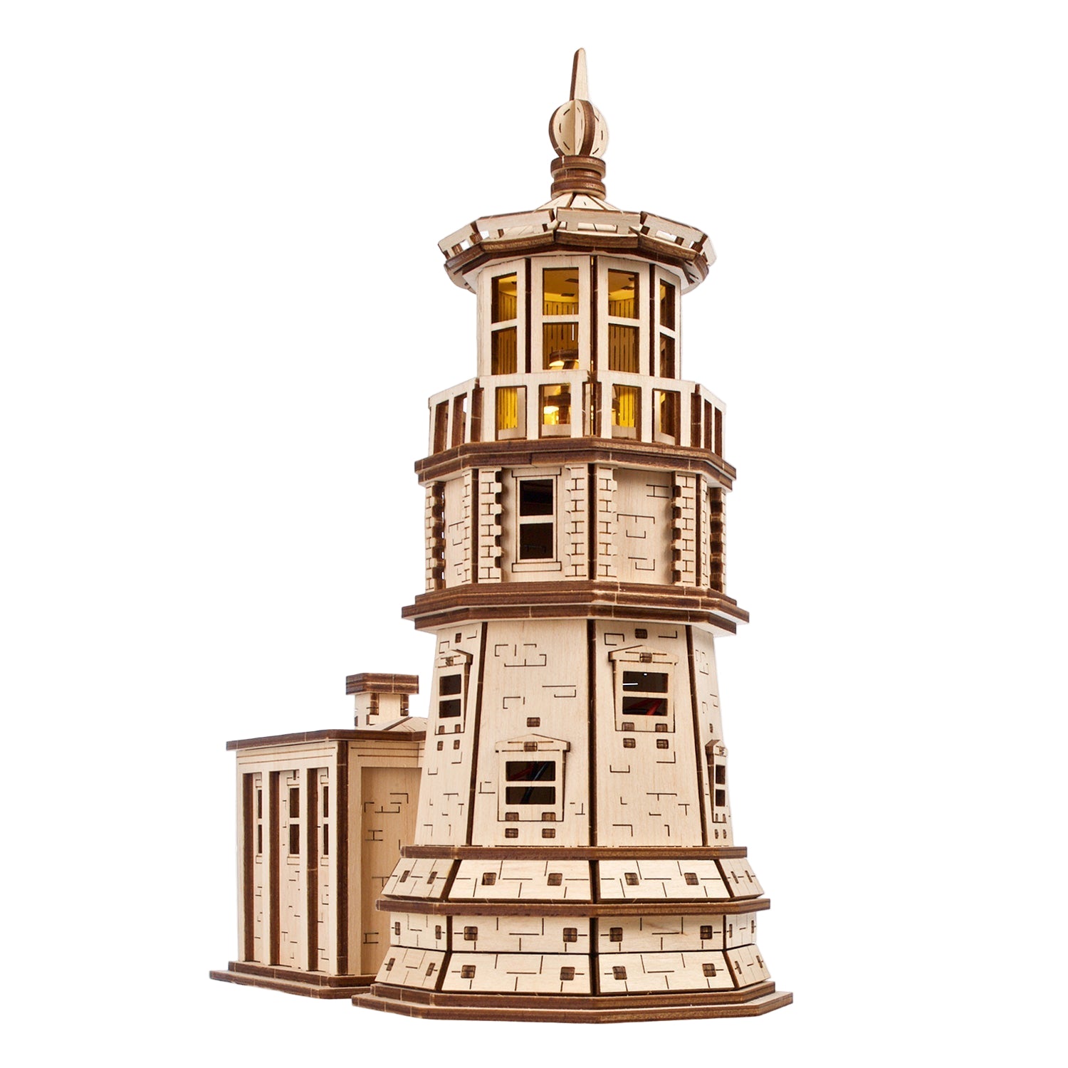 ugears-split-rock-lighthouse-kit-modellismo-meccanico-in-legno image 2