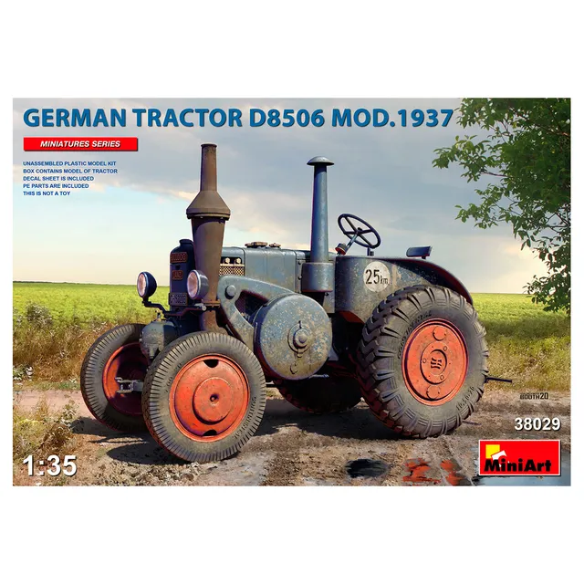 ak-interactive-1-35-german-tractor-d8506-mod-1937 image 1