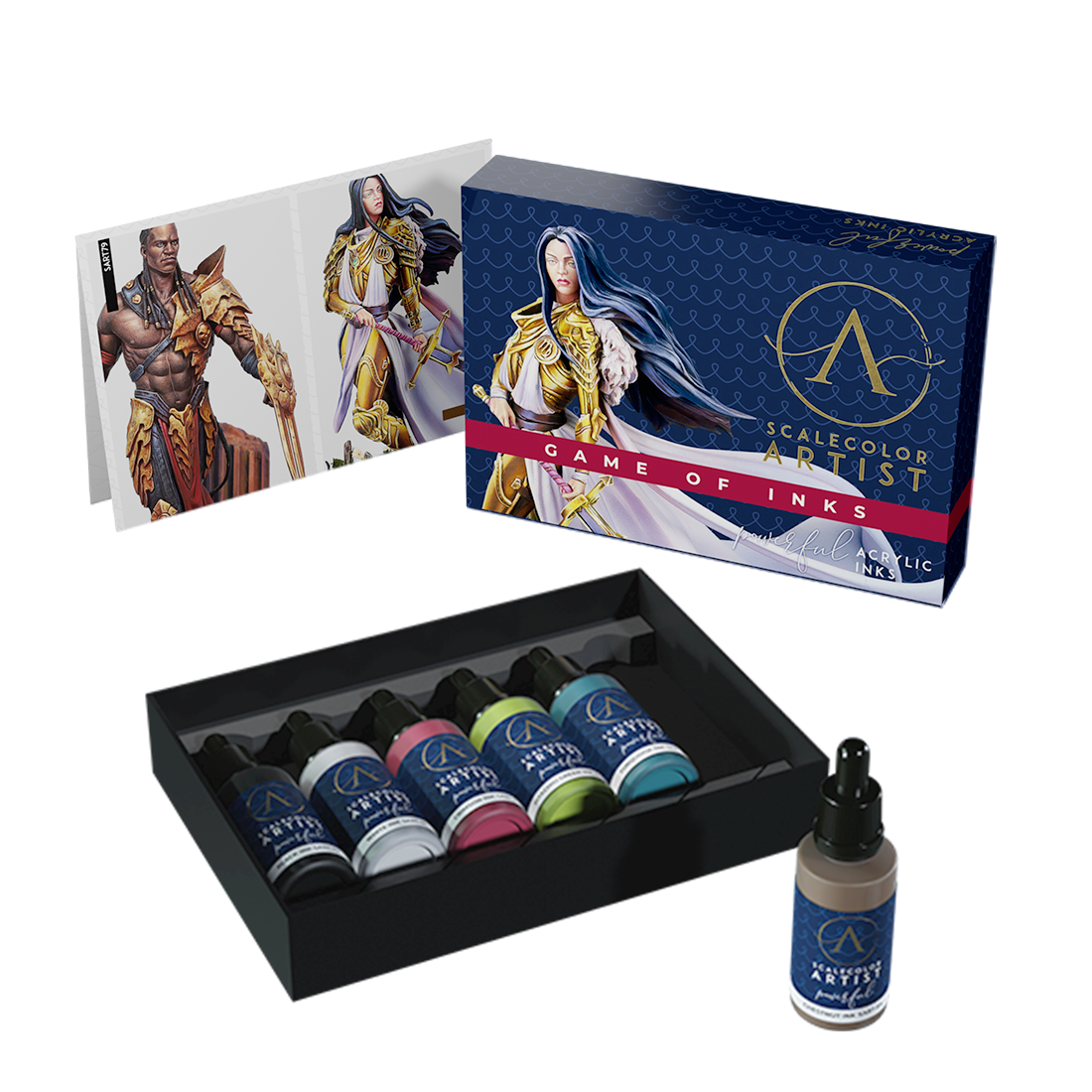 scale75-game-of-inks-set-inchiostri-acrilici-scalecolor-artist image 1
