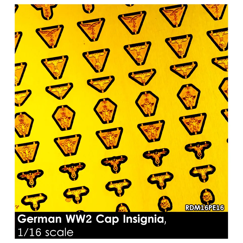 ak-interactive-german-ww2-cap-insignia-1-16-kit-di-modellismo image 1