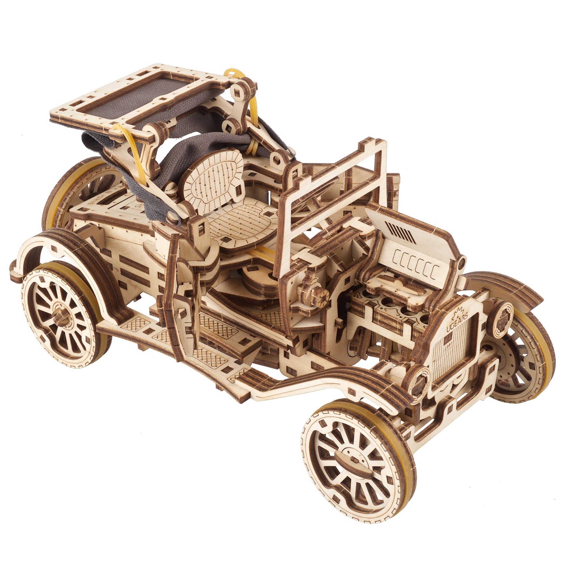 ugears-retro-car-ugr-t-kit-di-modellismo-in-legno-da-costruire image 2