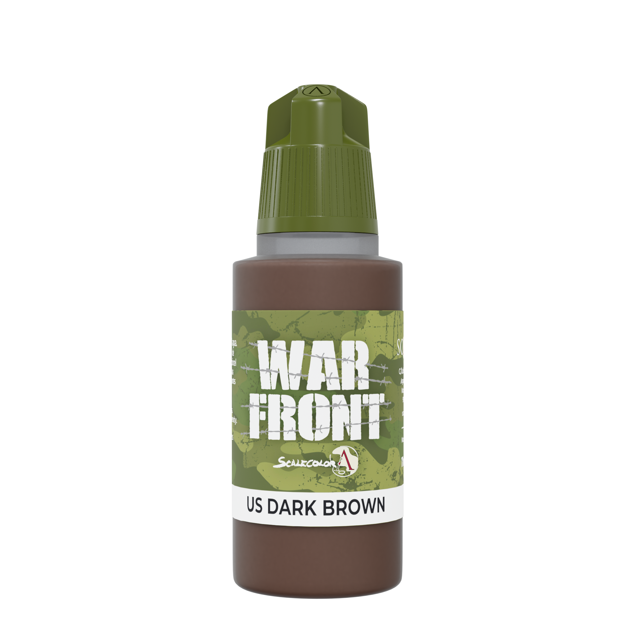 scale75-warfront-us-dark-brown-pittura-acrilica-17-ml-opaca image 1