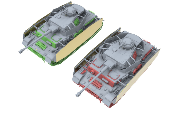 ak-interactive-1-35-pz-kpfw-iv-ausf-h-early-mid-2-in-1-kit-carro-tedesco image 4