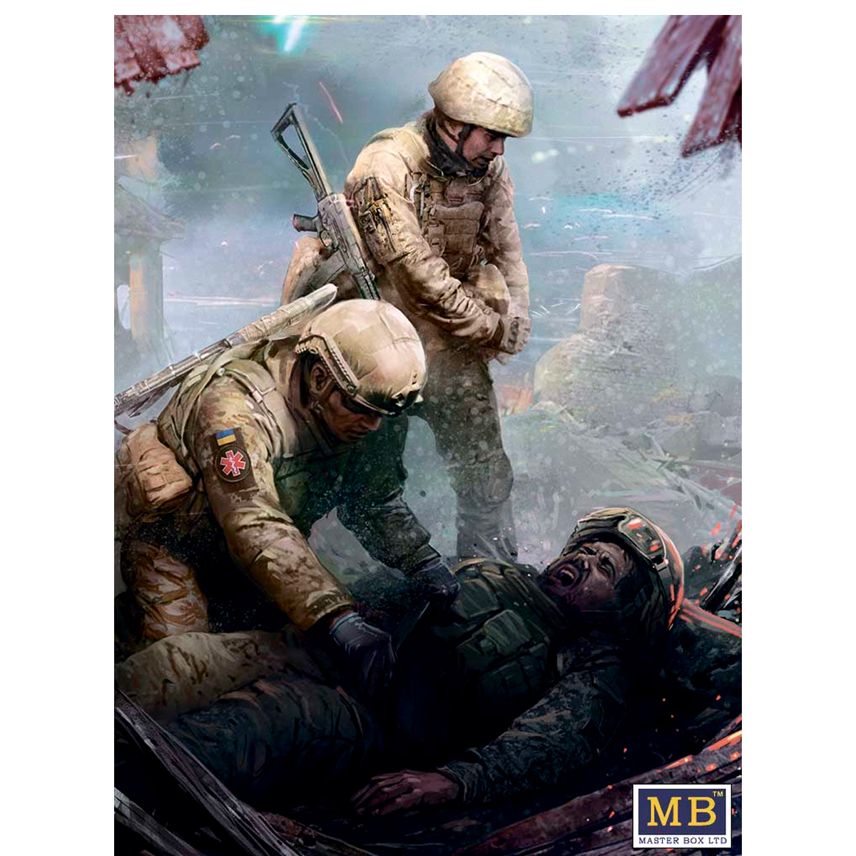 ak-interactive-kit-no-8-ukrainian-military-medics-kit-figure-militari-1-35 image 1