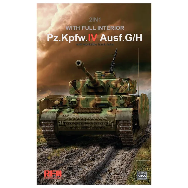 ak-interactive-pz-kpfw-iv-ausf-g-h-2-in-1-scala-1-35 image 1